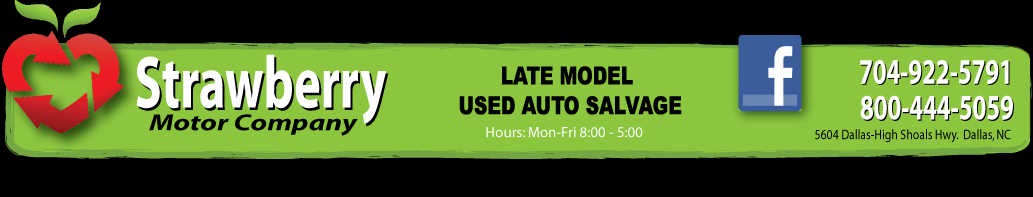 Used Auto Parts Sales Charlotte, Gastonia, Lincolnton, Dallas NC